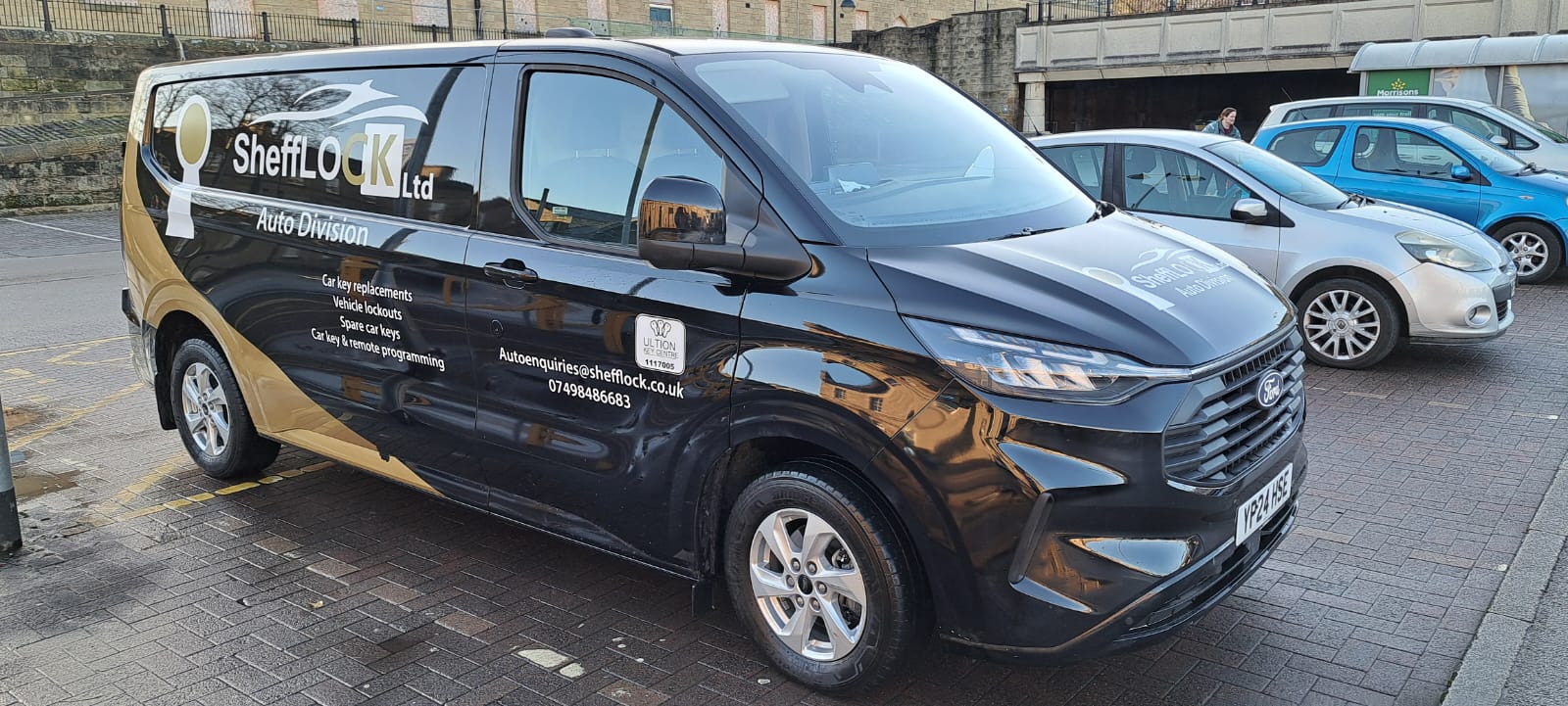 SheffLOCK Branded Van - Non Destructive Entry